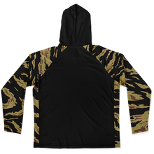 Load image into Gallery viewer, Explosive Hooded Performance Shirt - Dirty Tiger Stripe