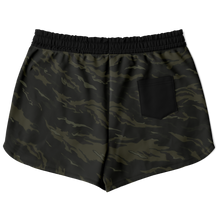 Load image into Gallery viewer, Athletic Shorty Shorts - Black Multicam Tiger Stripe