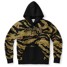 Load image into Gallery viewer, Athletic Hoodie - Dirty Tiger Stripe