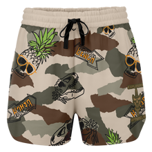 Load image into Gallery viewer, Athletic Shorty Shorts - Beach Dino Cam