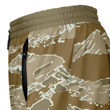 Load image into Gallery viewer, Athletic Technical Shorts - Desert Tiger Stripe