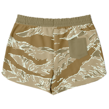 Load image into Gallery viewer, Athletic Shorty Shorts - Desert Tiger Stripe