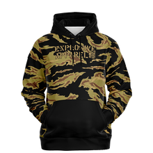 Load image into Gallery viewer, Athletic Hoodie - Dirty Tiger Stripe