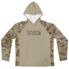 Load image into Gallery viewer, Explosive Hooded Performance Shirt - AOR1