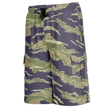 Load image into Gallery viewer, Tiger Stripe Cargo Shorts
