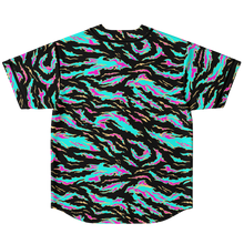 Load image into Gallery viewer, Explosive Reversible Baseball Jersey - Desert & Miami Tiger Stripe