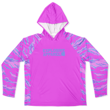 Load image into Gallery viewer, Explosive Hooded Performance Shirt - Tigress Stripe