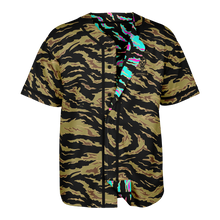 Load image into Gallery viewer, Explosive Reversible Baseball Jersey - Desert & Miami Tiger Stripe