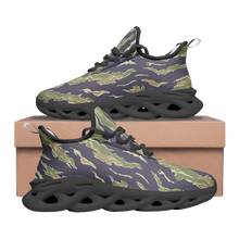 Load image into Gallery viewer, Explosive Mesh Knit Sneakers - Tiger Stripe