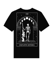 Load image into Gallery viewer, Death Card Short Sleeved Tee