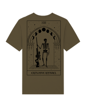 Load image into Gallery viewer, Death Card Short Sleeved Tee