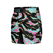 Load image into Gallery viewer, Explosive Fight Shorts - Miami Tiger Stripe (Elastic Waistband)