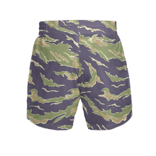 Load image into Gallery viewer, Explosive Fight Shorts - Tiger Stripe (Elastic Waistband)