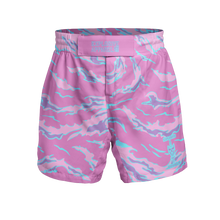 Load image into Gallery viewer, Explosive Fight Shorts - Tigress Stripe (Elastic Waistband)