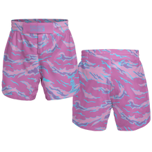 Load image into Gallery viewer, Explosive Fight Shorts - Tigress Stripe (Elastic Waistband)