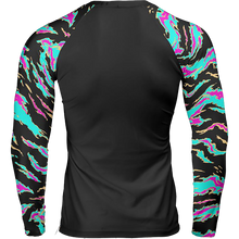 Load image into Gallery viewer, Miami Tiger Stripe Rash Guard