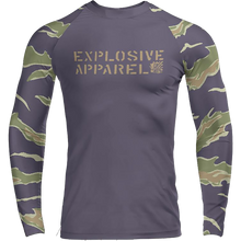 Load image into Gallery viewer, Tiger Stripe Rash Guard