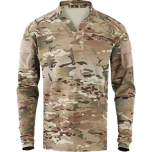 Load image into Gallery viewer, Long Sleeve Wicking Tactical Shirt