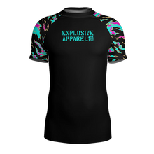 Load image into Gallery viewer, Short-sleeve Rash Guard - Miami Tiger Stripe