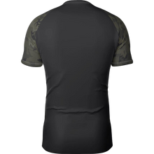 Load image into Gallery viewer, Short-sleeve Rash Guard - Black Multicam