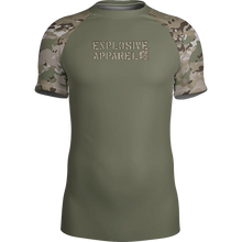 Load image into Gallery viewer, Short-sleeve Rash Guard - Multicam