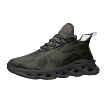 Load image into Gallery viewer, Explosive Mesh Knit Sneakers - Black Multicam