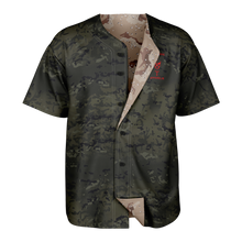 Load image into Gallery viewer, Explosive Reversible Baseball Jersey - Black Multicam & Desert Choc Chip