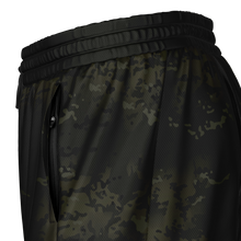 Load image into Gallery viewer, Athletic Technical Shorts - Black Multicam