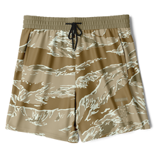 Load image into Gallery viewer, Athletic Technical Shorts - Desert Tiger Stripe