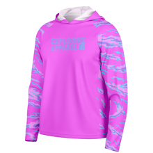 Load image into Gallery viewer, Explosive Hooded Performance Shirt - Tigress Stripe