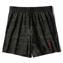 Load image into Gallery viewer, Athletic Technical Shorts - Black Multicam