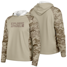 Load image into Gallery viewer, Explosive Hooded Performance Shirt - AOR1