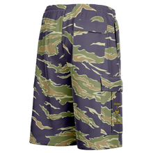 Load image into Gallery viewer, Tiger Stripe Cargo Shorts