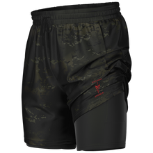 Load image into Gallery viewer, Athletic Technical Shorts - Black Multicam
