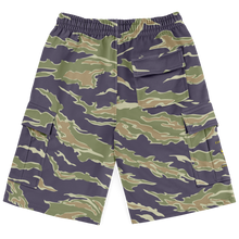 Load image into Gallery viewer, Tiger Stripe Cargo Shorts