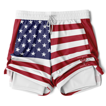 Load image into Gallery viewer, Athletic Technical Shorts - Stars & Stripes