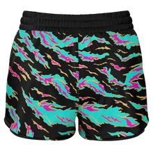 Load image into Gallery viewer, Womens Athletic Technical Shorts - Miami Tiger Stripe