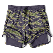 Load image into Gallery viewer, Athletic Technical Shorts - Tiger Stripe