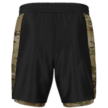 Load image into Gallery viewer, Athletic Technical Shorts - Black & Multicam