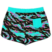 Load image into Gallery viewer, Athletic Shorty Shorts - Miami Tiger Stripe