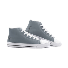 Load image into Gallery viewer, Urban Grey High Top Canvas Shoes