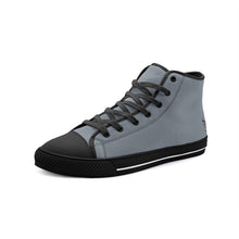 Load image into Gallery viewer, Urban Grey High Top Canvas Shoes