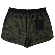 Load image into Gallery viewer, Athletic Shorty Shorts - Black Multicam