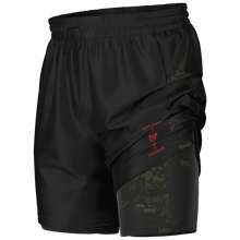 Load image into Gallery viewer, Athletic Technical Shorts - Black & Black Multicam