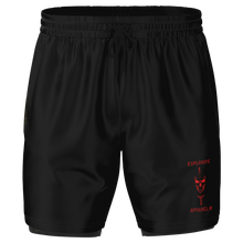 Load image into Gallery viewer, Athletic Technical Shorts - Black & Black Multicam