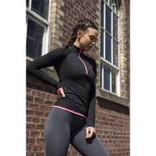 Load image into Gallery viewer, Womens 1/2 Zipped Sweatshirt