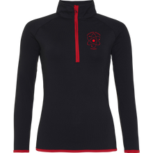 Load image into Gallery viewer, Womens 1/2 Zipped Sweatshirt