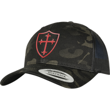 Load image into Gallery viewer, Crusadian Cross Trucker Cap