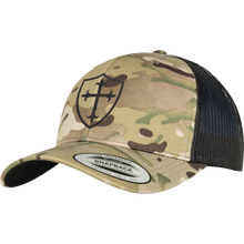 Load image into Gallery viewer, Crusadian Cross Trucker Cap