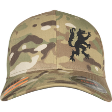 Load image into Gallery viewer, Heraldic Wolf FlexFit Cap
